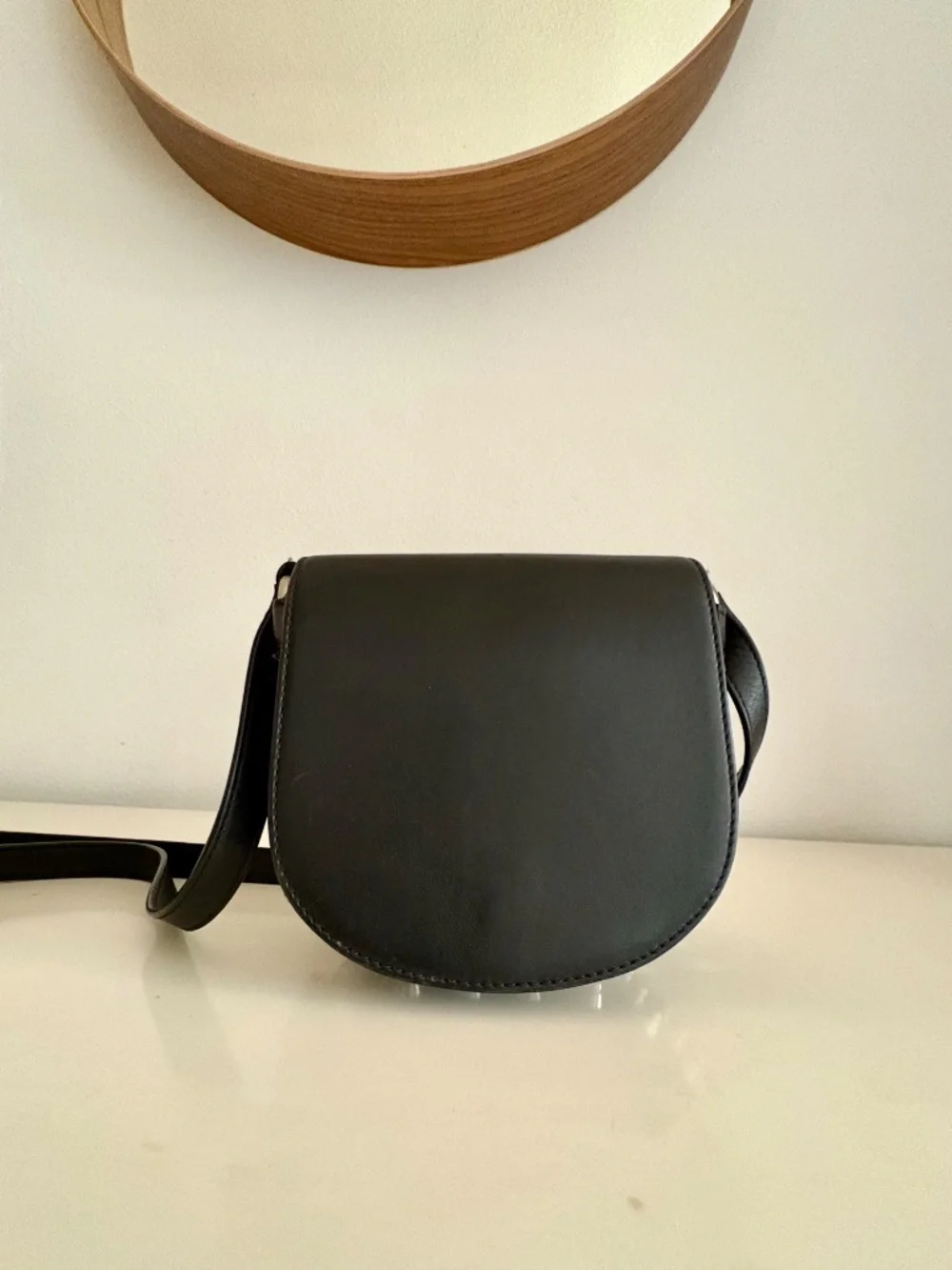 Alexander  Wang Timeless Black Leather Crossbody Bag with silver  Studs!